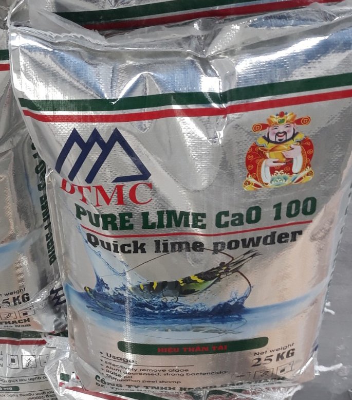 Vôi Pure Lime Cao 100 - Công Ty TNHH Khoáng Sản và Xây Dựng Bảo Thạch
